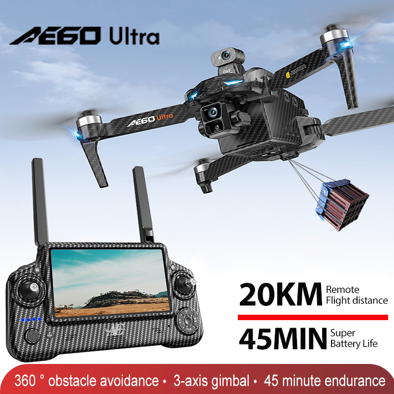 Drone Ae Rc - โดรน AE60 GPS ระดับมืออาชีพ กล้อง 8K