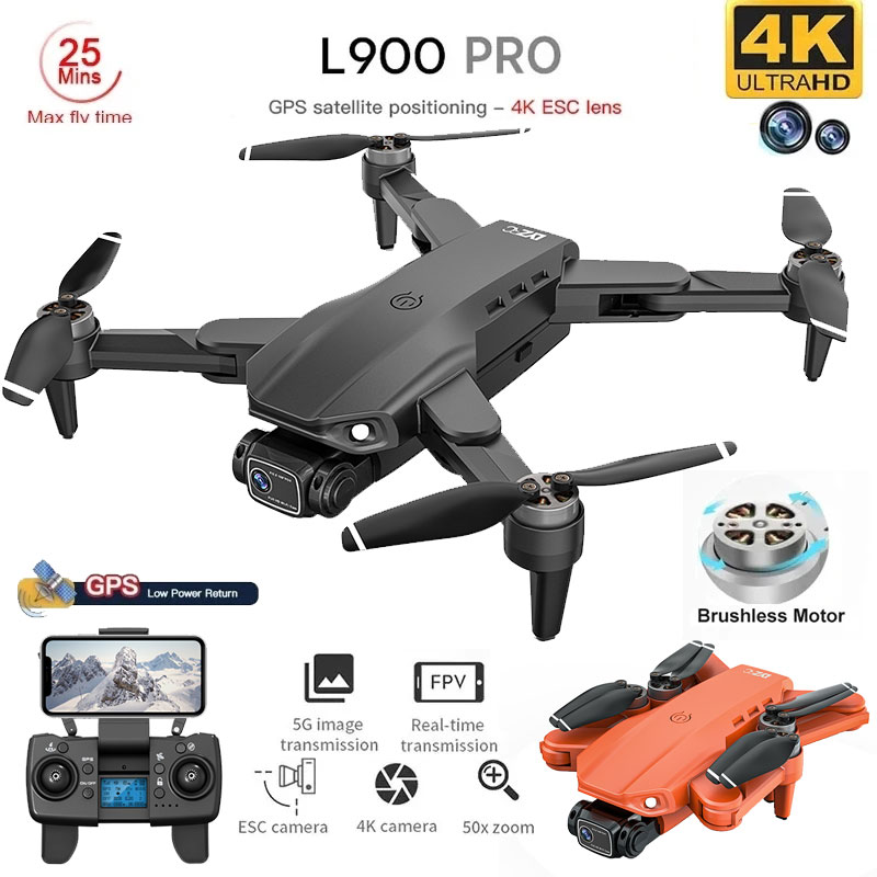 โดรน4K L900โปร GPS โดรน4K กล้อ - Drone Ae Rc บทวิจารณ์และราคา