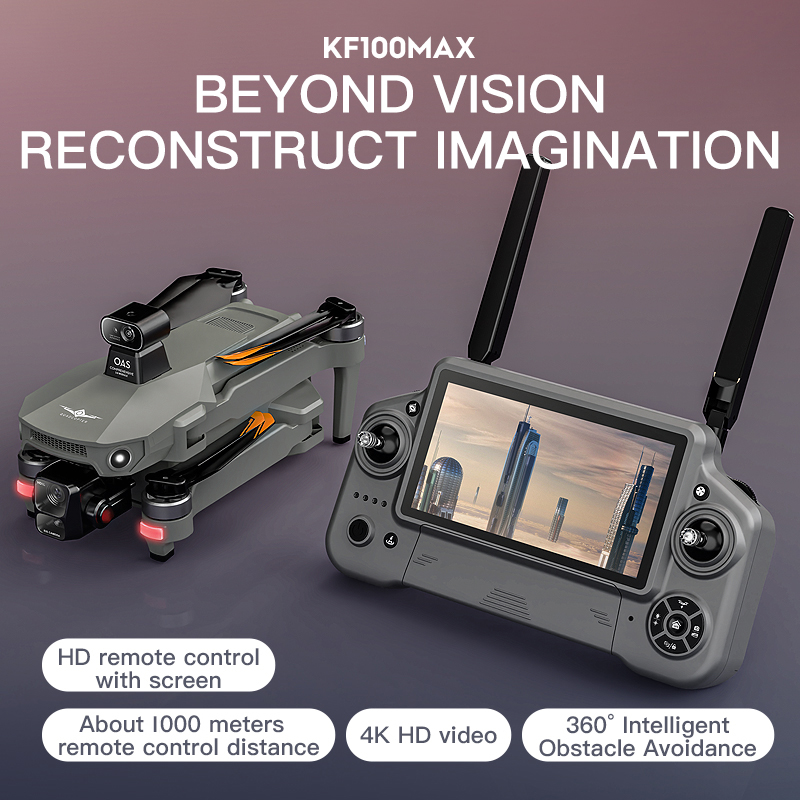 KF100 MAX GPS Drone 4K กล้อง 3 - Jjrc Drone X12 บทวิจารณ์และราคา