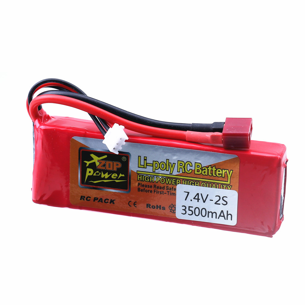แบตเตอรี่ Lipo 2S 7.4V 3500mAh - Drone Rc Leading บทวิจารณ์และราคา